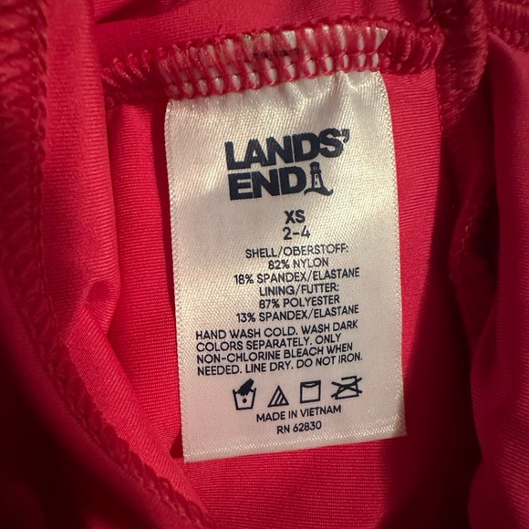 Wrap Silhouette One-Piece Swimsuit by Lands End - Picture 4 of 11